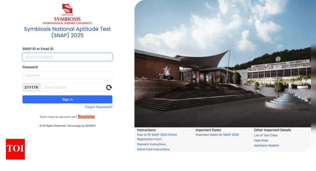 SNAP 2025 exam schedule announced: Register online for MBA entrance by this date, details here