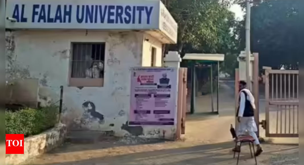 . GURGAON: Al-Falah University, which started as an engineering college in 1997 in Faridabad’s Dhauj, is run by Al-Falah Charitable Trust registered in Delhi’s Okhla. It became a university in 2014 after UGC recognition. The trust is headed by Jawahar Ahmed Siddiqui, who is also chancellor of the varsity. The first medicine batch began in 2019, and it now has 200 MBBS seats and 50 MD seats.  Over the years, the varsity has expanded its campus from 30 acres to over 70 acres through land acquisition from local villagers. In Jan 2025, former Haryana governor Bandaru Dattatreya inaugurated a newly constructed hospital building on the campus.  The institution has come under scrutiny following the alleged involvement of three of its MBBS course professors in a terror module. The varsity’s engineering department graduated its last batch in 2021, although some students are still clearing backlogs. The medical college, which began in 2016, admitted its first batch of MBBS students in 2019. Many of these graduates now serve as resident doctors at the university’s hospital. Admissions are conducted through department of medical education and research (DMER), Haryana.  University staffers, speaking anonymously, claimed the institution receives donations from Arab countries. “Foreign fundraisers from Arab nations visit the campus once a year. Though the college is run by a charitable trust, it has donors outside the country,” a staff member said.  The varsity charges Rs 16 lakh annually for MBBS courses, while fees for MD programmes range from Rs 2.5 lakh for anatomy to around Rs 30 lakh per year for pediatrics.  Another employee told TOI that the university organises short-term free medical check-up camps, usually lasting two to three months. According to a varsity official, recruitment across departments is managed by the Okhla head office under the supervision of chancellor Siddiqui’s associates Irfan and Razi. “They are key figures in the recruitment process,” the official said.  The university attracts students particularly from the Mewat region, Kashmir and Bihar. A staffer said the university was set up with an aim to provide educational opportunities to students from minority and underprivileged backgrounds. “Al-Falah University was envisioned to uplift students from Mewat belt by providing access to quality technical and medical education,” the official said.  Al-Falah Hospital, which began as a small dispensary in 1997, has now expanded into an 800-plus bed super-specialty facility offering emergency and specialised care in medicine, pediatrics, radiology, orthopedics, dentistry and respiratory diseases, among others.About the AuthorSamad HoqueSamad Hoque is a crime reporter with The Times of India, with a keen interest in the intersections of politics and public life. He has previously worked for The Tribune newspaper in Delhi.Read MoreEnd of ArticleFollow Us On Social MediaVideosMaha Gajraj Exercise: IAF Conducts Highway Landing Operations Near Barmer-Jalore Border12 Killed In Car Bomb Blast In Islamabad; PM Sharif Blames ‘India-Sponsored Terrorist Proxies”Hunt Down Every…’: Amit Shah Says Delhi Car Blast Culprits To Face ‘Full Wrath Of Agencies’Bihar Exit Polls 2025: Poll of Polls Show NDA Poised For Majority, MGB Trails, No Impact of JSP’Op Sindoor Taught Us…’: Army Chief Dwivedi On Role Of Modern Tech In Warfare At Cavalry Seminar‘We Love India’: Bhutan King Reaffirms Ties As PM Modi Unveils Connectivity, Energy BoostBangladesh Elections: Awami League, BNP Allege Lawlessness Under Yunus, Fear Violence In PollsIndia Tells UNSC To Enforce Zero-Tolerance On Terror Strictly Hours After Delhi Blast Kills Twelve’No Silver Medals In War’: CDS Chauhan Highlights India’s Technological Leap Amid Rising ThreatsLucknow Doctor Tasked By JeM To Form Women’s Terror Wing In India, Police Link To Delhi Blast Probe123PhotostoriesDiabetes reports normal? 5 hidden, unusual signs blood sugar is not in control and what to do about itDirectors’ daughters shine as they carry forward a legacy of talent3 popular breakfasts you should stop giving your kids and whyExclusive – Bigg Boss 19: From addressing his romantic link-up with Ashnoor Kaur, Pranit More evicting him to ex-wife’s cheating allegations on him: Abhishek Bajaj breaks silenceMantra You Should Chant According To Your Birth DateFunny parenting quotes every tired mom and dad will relate toFathers who feel deeply: Rare and underrated quotes about modern dadsThe gut repairs overnight: 6 bedtime drinks that helpHow to choose a perfectly ripe avocado every time from the clues present on its skin8 Bollywood actresses who swear by ghee every morning and why123Hot PicksBihar Election CandidatesBihar Election ConstituenciesBihar Election 2025Gold rate todaySilver rate todayPublic Holidays NovemberBank Holidays NovemberTop TrendingWho is Brittany MillerSan Jose SharksStephen Curry WifeMichael Ray Richardson Net WorthMichael Willis Cause of DeathNHL Injury UpdateStephen CurryCandace OwensMichael Duarte Cause of DeathNico Harrison