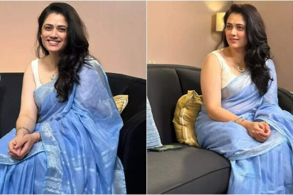 Girija Oak REACTS to being compared to Sydney Sweeney after viral ‘blue saree woman’ post; says, ‘Happy if people discover my work now’ |