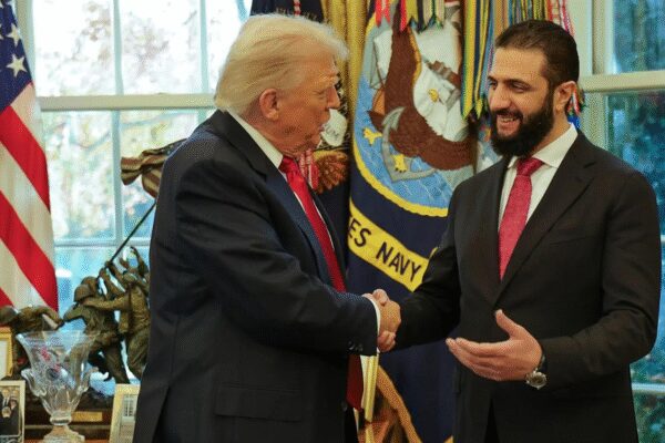 ‘How many wives do you have?’: Trump’s awkward exchange with Syrian president goes viral – watch