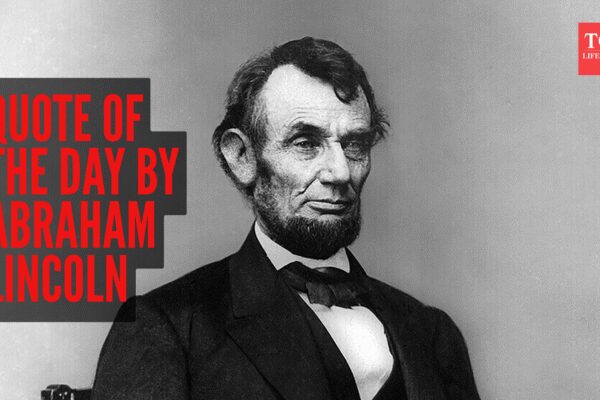 Quote of the day by Abraham Lincoln: “Always bear in mind that your own resolution to succeed is more…”