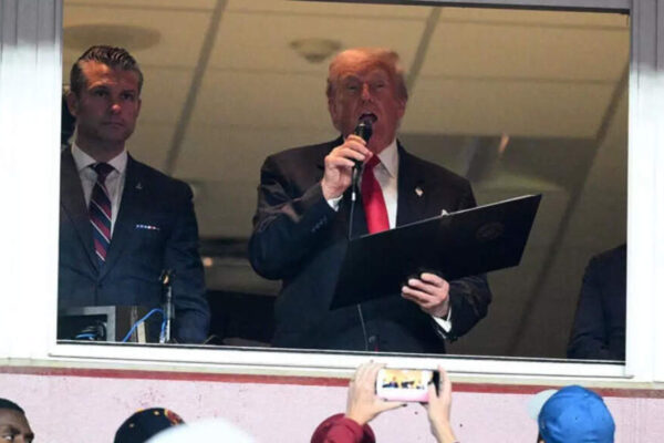 Former NFL cheerleader takes a stand for Donald Trump after he became the first sitting president since 1978 to attend a regular NFL game | NFL News