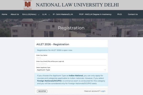 AILET 2026 Registration ends today: Check fee payment deadline, exam date and direct link to apply here