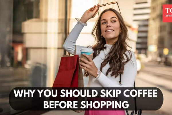 Why you should skip coffee before shopping