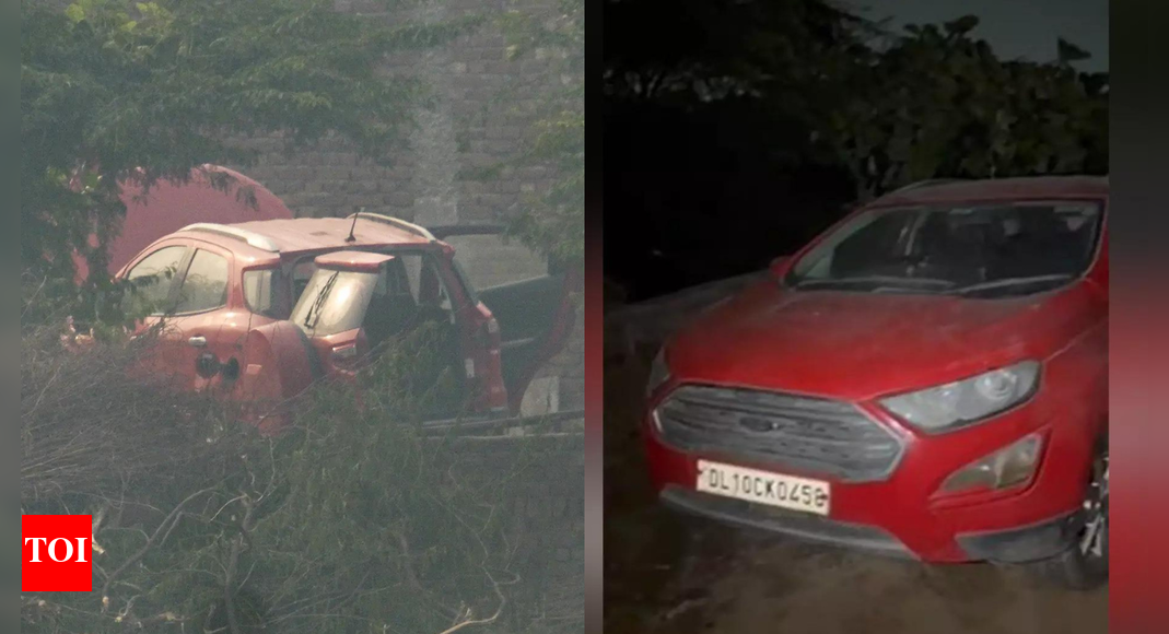 NEW DELHI: Faridabad Police on Thursday detained the man who parked the red EcoSport in Khandwali, ANI reported quoting agency intelligence sources.According to agency intelligence sources cited by ANI, “the man who parked the car is said to be Faheem, who is also a relative of the accused bomber Dr Umar Un Nabi.”Terrifying CCTV Captures Delhi’s Red Fort Blast; Vehicles Erupt in FireballAs part of the ongoing investigation, Delhi Police traced the red Ford EcoSport suspected to be linked to Dr Umar Un Nabi. The vehicle was located near Khandawali village after a lookout notice was issued, with multiple police teams across Delhi, Uttar Pradesh, and Haryana involved in the search operation.Investigators are also probing the role of a “white-collar terror module” after arrests connected to Al-Falah University in Faridabad. Dr Mohammad Umar Nabi, suspected to be driving the Hyundai i20 at the time of the explosion, along with Dr Muzammil Ganaie and Dr Shaheen Sayeed, were associated with the university. The institution, however, distanced itself from the case, stating it had “no connection with the said persons apart from them being working in their official capacities.”Meanwhile, CCTV footage of Dr Umar Un Nabi, the primary suspect in the Red Fort blast, captured near a mosque, has emerged. Investigators are reviewing the footage to track his movements as part of the broader probe.Sources told TOI that notebooks and diaries recovered from the lodgings of two Al-Falah University doctors linked to the plot suggest they had been planning multiple strikes for over two years.The Centre on Wednesday declared the blast a “terrorist incident” and directed agencies to pursue the probe with “utmost urgency and professionalism.” A powerful explosion in an explosive-laden Hyundai i20 near the Red Fort Metro Station on Monday evening killed 13 people and left several others injured.Union minister Ashwini Vaishnaw, reading out the Cabinet resolution and said, “The country has witnessed a heinous terrorist incident perpetrated by anti-national forces through a car explosion near Red Fort on 10th November… The Cabinet directs that the investigation into the incident be pursued with utmost urgency and professionalism, so that the perpetrators, their collaborators and their sponsors are identified and brought to justice without delay.”Police also detained Amit, a Faridabad-based car dealer who allegedly helped arrange the sale of the Hyundai i20 used in the blast. PTI quoted sources saying investigators are tracking the car’s ownership chain and how it reached those involved.In parallel, security agencies intensified raids at around 500 locations across Kashmir linked to terrorist associates and banned organisations such as Jamaat-e-Islami, amid intelligence inputs about attempts to revive networks under new fronts.About the AuthorTOI News DeskThe TOI News Desk comprises a dedicated and tireless team of journalists who operate around the clock to deliver the most current and comprehensive news and updates to the readers of The Times of India worldwide. With an unwavering commitment to excellence in journalism, our team is at the forefront of gathering, verifying, and presenting breaking news, in-depth analysis, and insightful reports on a wide range of topics. The TOI News Desk is your trusted source for staying informed and connected to the ever-evolving global landscape, ensuring that our readers are equipped with the latest developments that matter most.”Read MoreEnd of ArticleFollow Us On Social MediaVideosDNA Confirms Red Fort Bomber Was J&K Doctor; Turkey Handler ‘Ukasa’ Orchestrated PlotMarco Rubio Praises India’s Handling Of Delhi Red Fort Blast Probe, Says India Doesn’t Need US HelpTerrifying CCTV Captures Delhi’s Red Fort Blast; Vehicles Erupt in Fireball’Terror May Strike Our Cities…’: Netanyahu Expresses Solidarity With India After Delhi Blast’Heinous Terror Attack’: Cabinet Passes Resolution On Delhi Blast, Swift Probe OrderedIndian Army Showcases Joint Combat Readiness In Jaisalmer During Exercise ‘Akhand Prahar’Red Fort Blast Had A Bigger Plan: Faridabad Doctor’s January 26 Recces Raise Chilling Questions’R&D Must Be Seen As Investment, Not Expenditure’: DRDO Chief Samir V KamatPenpa Tsering’s ‘No Hanuman’ Remark: Tibet’s Stark Message on Geography, Peace, and SurvivalAfter Spending 16 Years on Death Row, ‘Nithari Killer’ Surinder Koli Set Free by Supreme Court123PhotostoriesHappy birthday, Juhi Chawla: Revisiting ‘Ishq’ actress’ best traditional looks over the yearsGrandma, who can sit down and mop floors at 100, shares 3 simple secrets of her long life and good healthMeet the richest billionaires in each continent across the worldBest Place To Manifest According To Your Birth DateFrom Preeti Jhangiani to Suchitra Krishnamoorthi: 90s Bollywood beauties who made us fall in love5 unique spiders that grow upto huge sizesPair with the right habits: 4 drink combos that can help burn belly fatPumpkin seeds: 5 reasons why every woman should eat a handful of these seeds every dayFrom pastels to sequins: Tara Sutaria’s top lehenga looks to recreate this shaadi seasonKajol’s unforgettable performances that transformed the image of Bollywood heroines123Hot PicksBihar Election CandidatesBihar Election ConstituenciesBihar Election 2025Gold rate todaySilver rate todayPublic Holidays NovemberBank Holidays NovemberTop TrendingMarshawn KneelandMLB Trade RumorsMarvin Harrison JrAJ BrownMagic JohnsonBGMI 4.1 UpdateLaMelo BallKlay Thompson GirlfriendGiannis AntetokounmpoMichael Duarte Cause of Death