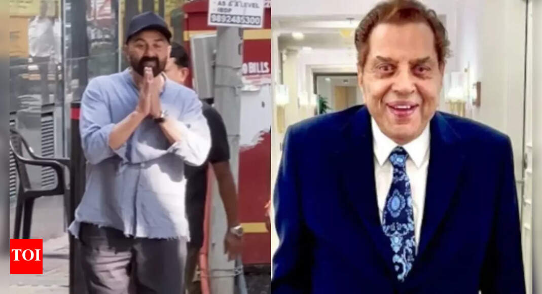 Dharmendra Health: ‘Sharam nai aati’: Sunny Deol loses his cool at the paparazzi for standing outside Dharmendra’s house |
