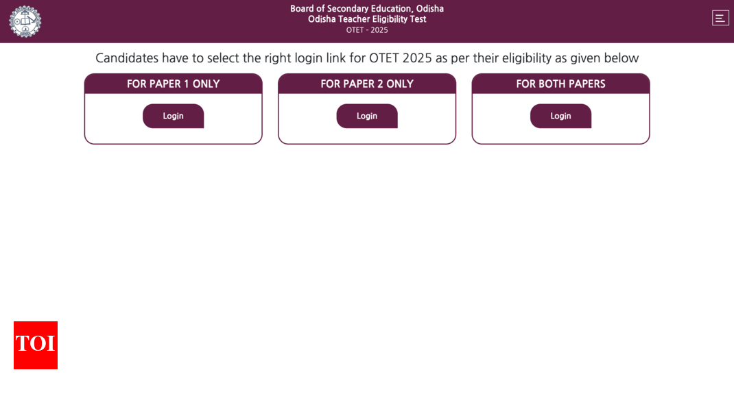 Odisha OTET notification 2025 released at bseodisha.ac.in: Registration begins for Paper 1, 2; check direct link here