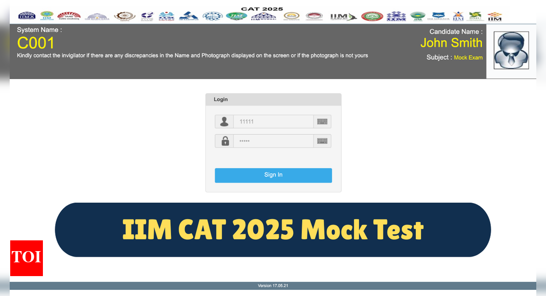 CAT 2025 mock test link active at iimcat.ac.in: Here is how to attempt practice exam online