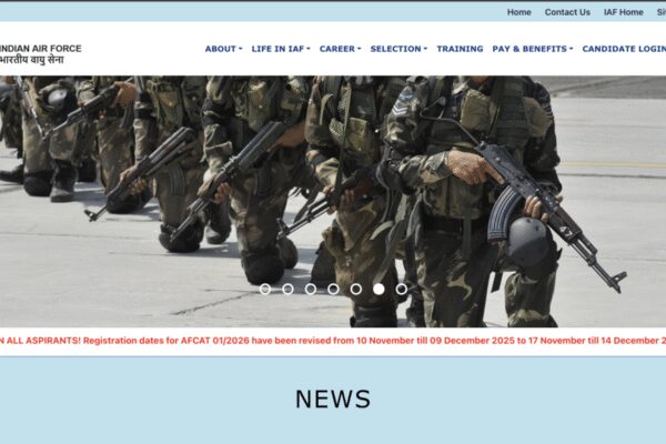 IAF AFCAT-I 2026 registration dates revised: Check when, where, and how to apply