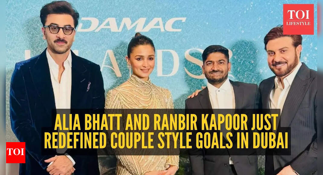 Alia Bhatt and Ranbir Kapoor’s fashion chemistry in Dubai proves they are Bollywood’s most stylish couple |