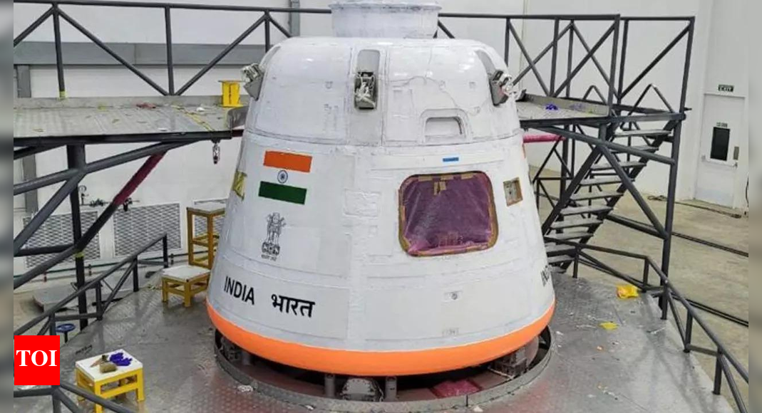 ISRO’s Gaganyaan reaches 90% completion BENGALURU: Godrej Enterprises Group’s aerospace business has delivered the first human-rated L110 Vikas engine to Isro’s liquid propulsion systems centre for the Gaganyaan human spaceflight mission. The engine, a core component of the LVM-3 launch vehicle – a human-rated version of which (HRLV) will be used for Gaganyaan – marks a step in India’s journey towards sending astronauts into space.“This achievement highlights Godrej Enterprises Group’s steadfast commitment to indigenous manufacturing excellence and its contribution to India’s Make in India vision for space exploration,” Godrej said.India’s Space Dream: PM Modi Vows To Build Nation’s Own Space Station After Gaganyaan On Space DayThe Gaganyaan mission will carry Indian astronauts into space and bring them back safely. Maneck Behramkamdin, Executive Vice President & Business Head, Aerospace business, a part of Godrej Enterprises Group, said: “This is not just a milestone for Godrej but also a matter of immense national pride. Contributing to India’s first human spaceflight programme is both an honour and a responsibility that we carry with the highest commitment.”Behramkamdin added that the achievement shows the firm’s capability to deliver mission-critical technology.End of ArticleFollow Us On Social MediaVideos30,000 Troops, 25 Warships, Fighter Jets: India Concludes Tri-Service Drill Trishul | Op Sindoor 2.0Muhammad Yunus Sets February 2026 Election Date For Bangladesh Along With Referendum On July CharterProject Cheetah Boost: President Murmu, Duma Boko Attend Handover in GaboroneDramatic Drone Chase Catches Attacker Who Fled Amravati Wedding After Stabbing Groom With KnifeIndian Air Force Opens Nyoma Airbase In Ladakh, A Strategic Game-Changer Along The China FrontierS Jaishankar Meets Anita Anand Amid Khalistan Protests at G7 As India and Canada Aim To Rebuild Ties’Foolish, Self-Defeating’: Sheikh Hasina Slams ‘Weak Monarch’ Yunus, Sets Condition For Her ReturnDhaka Burns Ahead Of Sheikh Hasina Verdict; Yunus Govt Struggles To Contain Unrest Across BangladeshDNA Confirms Red Fort Bomber Was J&K Doctor; Turkey Handler ‘Ukasa’ Orchestrated PlotMarco Rubio Praises India’s Handling Of Delhi Red Fort Blast Probe, Says India Doesn’t Need US Help123PhotostoriesRaashii Khanna to Nick Jonas: 5 celebrity looks that ruled today’s style sceneHow to keep pigeons away from your apartment balcony naturallySurya Mantra According To Your Birth DateMadhuri Dixit’s iconic fashion moments that transformed Bollywood style foreverMumbai’s Rs 2,682-Crore Eastern Freeway Extension Promises Signal-Free Ride from South Mumbai to Thane8 adorable and most popular dog breeds in India you’ll fall in love with, instantly!10 foods that reduce gas and bloating naturallyDelhi’s IGI airport set for biggest makeover yet — will T3 reign supreme?Birthdate numerology: Find your lucky day, power colour and the numbers to avoidBest smoothie recipes for weight loss for men and women123Hot PicksBihar Election CandidatesBihar Election ConstituenciesBihar Election 2025Gold rate todaySilver rate todayPublic Holidays NovemberBank Holidays NovemberTop TrendingMarshawn KneelandMLB Trade RumorsJosh Allen WifeCountries Education SystemPaul Reed Net WorthBGMI 4.1 UpdateLaMelo BallKlay Thompson GirlfriendGiannis AntetokounmpoMichael Duarte Cause of Death