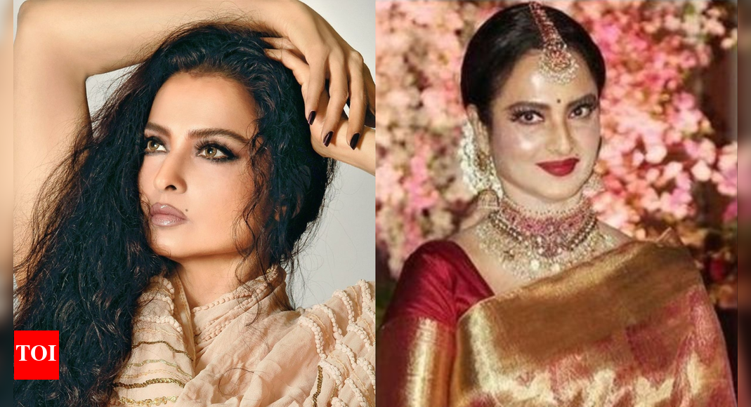 Rekha’s age-defying beauty secrets: Here’s how the diva keeps her skin glowing and radiant at 71