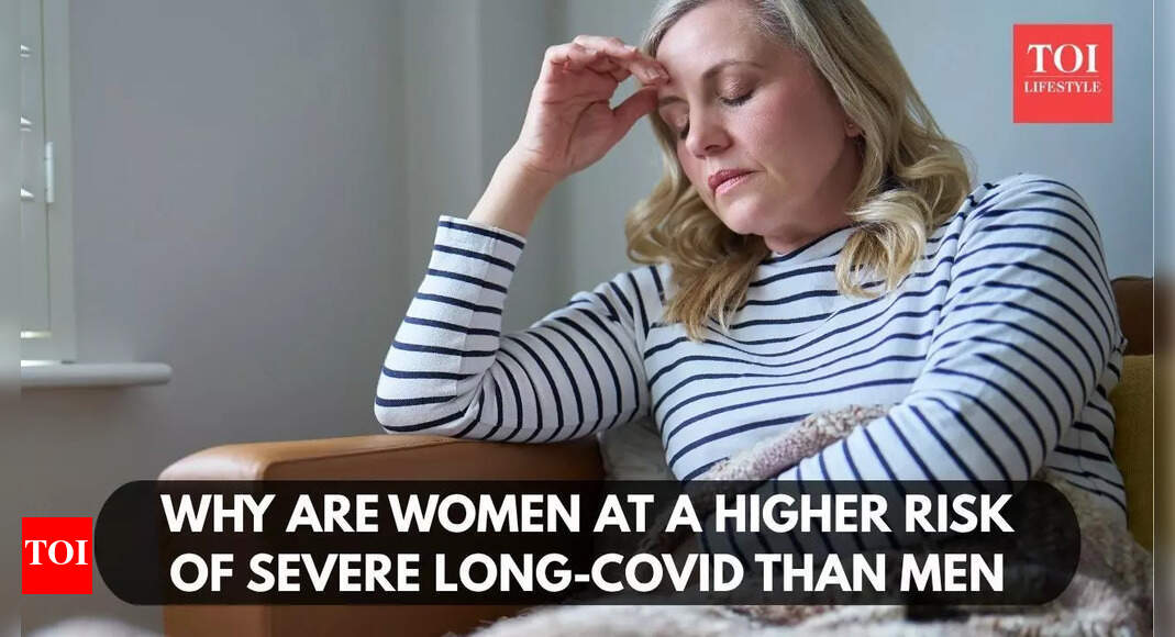 Why are women at a higher risk of severe long COVID than men