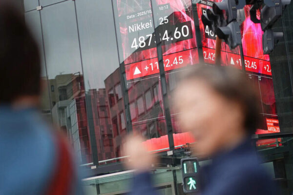 Asian stocks today: Markets fall following Wall Street’s losses; HSI sheds 1%, Nikkei down over 840 points