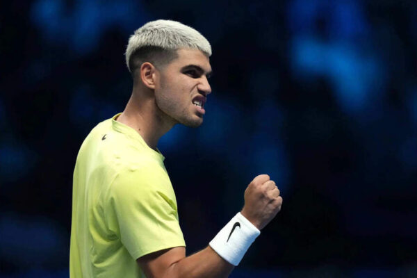 ATP Finals: Carlos Alcaraz beats Lorenzo Musetti, surpasses Jannik Sinner to secure year-end world No. 1 | Tennis News