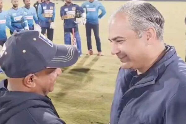 Amid security concerns, Pakistan cricket chief Mohsin Naqvi assures Sri Lanka players in person – Watch
