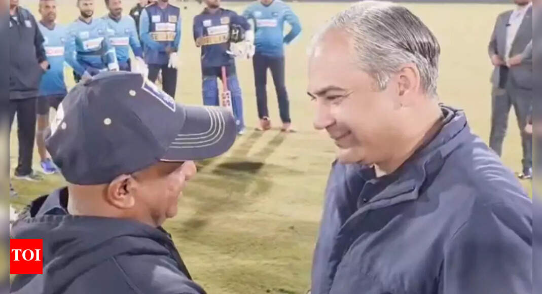 Amid security concerns, Pakistan cricket chief Mohsin Naqvi assures Sri Lanka players in person – Watch