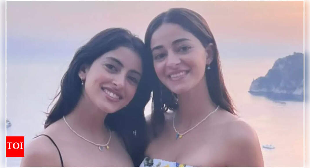 Ananya Panday and Navya Naveli Nanda groove to ‘Yeh Tune Kya Kiya’ at wedding celebration |