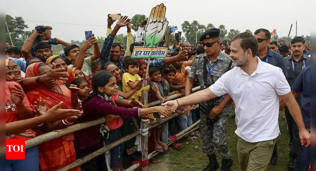 Rahul Gandhi’s extensive ‘Voter Adhikar Yatra’ in Bihar, despite cultural outreach, failed to translate into votes for Congress. While his national yatras boosted his image, symbolic politics and organizational weaknesses hampered electoral success, particularly in the Hindi heartland, contrasting with victories in southern states.  1,300 kilometres, 25 districts, 110 seats. Rahul Gandhi marched through Bihar echoing “vote chor, gaddi chhod,” but voters clearly took a different route – straight to the polling booth, but away from him. The gamcha, the Bhojpuri, the makhana, the fishing and the bike rides – the Nehru-Gandhi scion threw in every flavour of Bihari charm he could muster. But the performance fell flat. Once again, his attempt to slip into the state’s cultural skin didn’t quite land, and the Congress now finds itself staring at one of its bleakest showings, with the party struggling to even hit double digits.Back in 2020, Congress bagged 27 of 70 seats, a 38% strike rate. Election Results 2025Bihar election results: Bihar votes for ‘sushasan’; NDA cruising towards clean sweepBihar election results 2025: 5 reasons behind NDA’s historic winBihar election results: Top winners and losersThis time, the slide has only steepened. Despite hammering national narratives, the party’s messaging was drowned out by local realities that it failed to read, let alone ride.Why Voter Adhikar Yatra failed to garner votes for Congress?The Voter Adhikar Yatra began with strong crowds and genuine enthusiasm, briefly hinting at a revival for the Congress. But as the campaign moved forward, that initial spark faded. The party leaned too heavily on the yatra’s symbolism while offering little sustained presence on the ground. With only scattered appearances from senior leaders, Congress couldn’t maintain momentum or build a deeper connection with voters.This slowdown was worsened by the MGB’s internal rifts and muddled coordination. Resentment within the RJD, confused candidate choices, and weak organisational synergy blunted whatever gains the yatra had created. At the same time, shifting local dynamics, such as the BSP’s rise and the NDA’s strategic recalibration, cut further into Congress’s appeal. In the end, local realities overpowered the early hype, leaving the yatra unable to pull voters towards the party.The road well walked: Three yatras, one messageRahul Gandhi’s three nationwide yatras — Bharat Jodo (2022–23), Bharat Jodo Nyay (2024), and Vote Adhikar (2025) — were crafted to reposition him as a people’s politician. Each march carried a distinct political thesis: the first called for unity against divisive politics, the second championed justice through caste census and welfare, and the third sought to reform electoral practices and mobilize allies under the Mahagathbandhan banner.While the yatras succeeded in transforming Rahul’s image from a detached leader to an engaged campaigner, they also revealed the limits of symbolic politics. They revived enthusiasm among cadres and built narrative energy, but translating that emotional momentum into votes has remained elusive.The high points: South and the hillsIf the yatras gave Rahul a platform, victories in Himachal Pradesh, Karnataka, and Telangana gave him proof of concept. In Himachal, the Congress’s return to power followed a textbook anti-incumbency swing backed by the Old Pension Scheme. In Karnataka, anti-corruption sentiment and strong local leadership under Siddaramaiah and DK Shivakumar delivered a resounding 136-seat win. And in Telangana, Revanth Reddy’s aggressive campaign unseated KCR after a decade in power.These wins established Congress as a southern powerhouse and briefly revived its national narrative. The results helped restore morale, re-energize its workers, and suggested that Rahul’s “connect with the people” strategy could still pay dividends — at least in states with strong regional leaders and disciplined organization.The flat roads: Hindi heartland woesBeyond those isolated victories, Congress’s struggles in the Hindi belt continue. Despite a promising 2024 Lok Sabha performance, the 2025 assembly results in Haryana, Maharashtra, Madhya Pradesh, Rajasthan, and Delhi exposed deep organizational decay. In Haryana, the Congress came agonizingly close but fell short due to factionalism and lack of a decisive local face. In Maharashtra, alliance fatigue within the MVA cost it dearly. In Madhya Pradesh and Rajasthan, BJP’s disciplined machinery and Modi’s enduring appeal crushed Congress’s hopes. And in Delhi, the party failed yet again to open its account.The only exception was Jharkhand, where the Congress-JMM alliance retained power by focusing on welfare delivery and regional identity politics — proof that Congress still performs best when piggybacking on strong local allies.Walking, talking, but still searchingRahul Gandhi’s press conferences over the past year, from alleging “vote chori” in Haryana to calling out “hydrogen bomb” voter fraud, have ensured constant media attention. But critics argue that they’ve done little to change electoral outcomes. His messaging resonates with idealists, yet Congress’s electoral machinery remains sluggish, fragmented, and overly dependent on his charisma.Five years, three yatras, and multiple campaigns later, Rahul has successfully crafted a new moral vocabulary for Indian politics — but not yet a winning formula. His journey across India has earned him empathy and visibility, but politics demands more than footprints and soundbites. Unless Congress learns to turn Rahul’s moral momentum into organizational muscle, his yatras may remain grand spectacles of purpose without political payoff.End of ArticleFollow Us On Social MediaVideosAir India Bombing Returns To Spotlight, CSIS Warns Canada Of New Extremist Networks And Rising RisksSix Ways Nitish Kumar Proved ‘Tiger Abhi Zinda Hai’ As NDA Registers Big Win in Bihar Assembly Polls‘Full Stop to Many Questions’ Chirag Paswan Hails PM Modi, Nitish as NDA Soars Past 200 SeatsKerala Teenager Dies in Dubai After Rooftop Fall While Trying To Take Photos of Low-Flying PlanesPakistan’s Costly Lobbying Blitz Won Access To Trump As India Faced The Harshest Tariffs, Claims NYTChilling Terror Attack Masterplan: How Medical Professionals Built A 5-Step Nationwide Bombing PlotBihar Assembly Poll Results: NDA Touches 200-Seat Lead, Congress Intensifies SIR, Vote Chori AttacksFirst-Time Woman Voter in Danapur Explains Why Nitish Kumar Scored Massive Landslide Win in BiharIndia Negotiating Multiple FTAs To Boost Free Flow Of Capital And Trade: Piyush Goyal‘Not Just Congress’: Tharoor Calls Out RJD Amid NDA’s Big Bihar Lead123PhotostoriesBeetroot Peel Tea: How to make it and its benefitsDiabetes management: Top 6 everyday foods that keep your energy and blood sugar in check5 winter style tips every petite woman needsManga Mala of Kerala to Dholbiri of Assam: Indian brides carry a piece of culture in their wedding jewellery7 baby names that mean ‘life’ in different languagesFrom Tokyo to Mumbai: Top 10 largest cities in the world by populationIn pictures: What 100 grams of protein looks like for non-vegetarians, vegetarians, and vegansSadhguru on how to organize the mind for success in lifeKriti Sanon to Tamannaah Bhatia: Top 5 celeb outfits of the dayHow to grow strawberries in pots in balcony garden during winters123Hot PicksAlinagar Election ResultRaghopur Election ResultBihar Election Result 2025Gold rate todaySilver rate todayPublic Holidays NovemberBank Holidays NovemberTop TrendingBihar Election CandidatesAlinagar Election ResultKargahar Election ResultPrashant KishorChirag PaswanAssembly Election BiharRaghopur Election ResultMahua Election ResultPune Bridge AccidentAnta Election Result