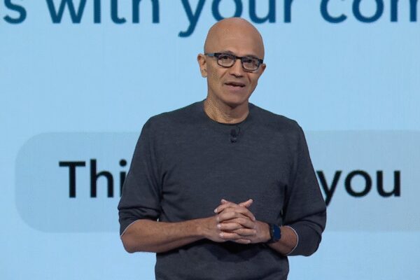 CEO Satya Nadella says Microsoft’s software business is rethinking its pricing model to …
