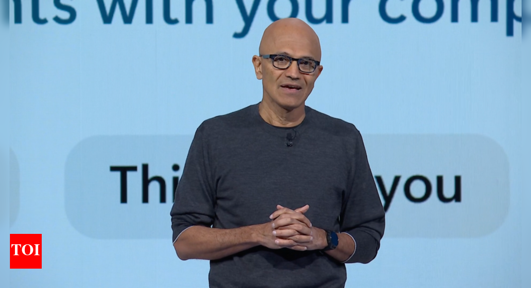 CEO Satya Nadella says Microsoft’s software business is rethinking its pricing model to …