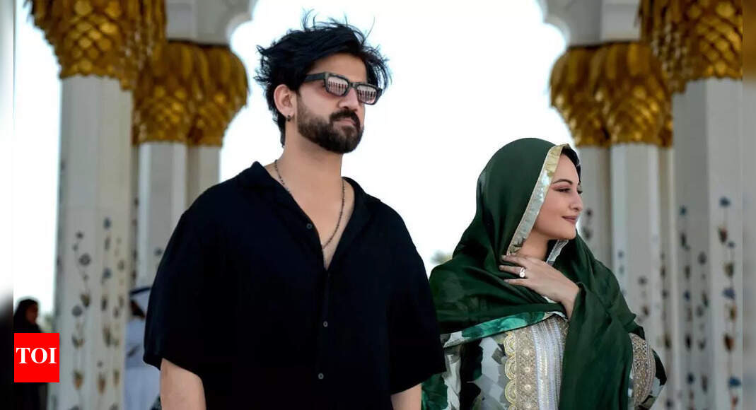 ‘I’m not converting her’: Zaheer Iqbal gives cheeky clarification as Sonakshi Sinha enters a mosque for the first time