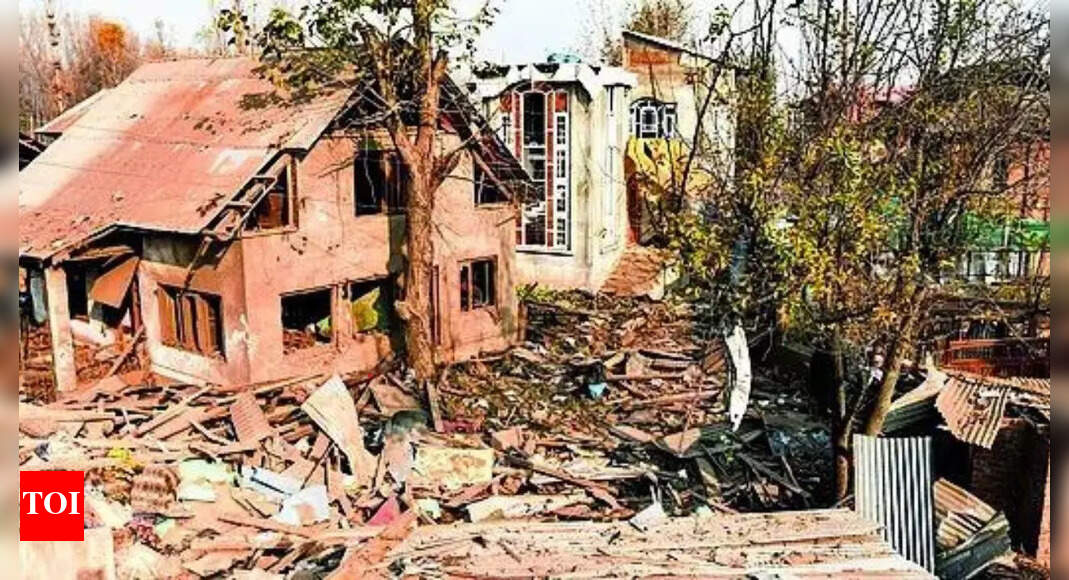 Delhi car blast: Forces demolish bomber Umar Nabi’s J&K home with explosives