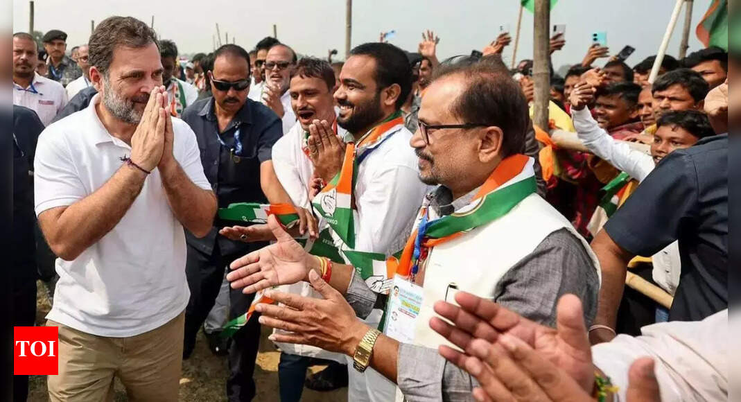 NEW DELHI: Congress’s abysmal show threatens to again trap the party in the rut that it has been trying to climb out of since 2014 – an endless cycle of recriminations, dissent and defections, and whispered demands for change of personnel and strategy.Coming against the backdrop of shocking losses in Haryana and Maharashtra, this setback will only harden the belief among party functionaries that the future remains bleak, a concern that had triggered an exodus of popular faces between 2014 and 2023. There is now a serious worry the defeat will revive public airing of grievances from restive souls within, a strong possibility given that many have been upset with the party’s focus in recent months. A couple of popular faces are even said to be waiting for their opportunity. An ominous warning came from an unlikely corner. Mumtaz Patel, daughter of the late Ahmed Patel, posted on X: “It’s time to look within and accept reality. Till when will countless loyal ground workers who have stayed with the party through thick and thin wait to see success… it’s failure after failure due to power concentrated in the hands of a few who are totally disconnected with ground reality… these same people will be rewarded again and again because they have made themselves indispensable with their control and power.”MP Shashi Tharoor minced no words either: “I have been talking to people…our party leaders must do some very serious analysis of where things went wrong … how our organisation functions.” Congress veteran Digvijaya Singh said “elections are about intensive public contact at booth level” while Karnataka state chief and deputy CM DK Shivakumar advocated the need to work out a new strategy. After the high of the 2024 Lok Sabha contest where it emerged with its dignity intact despite an uphill battle, Congress has been on an uninterrupted decline, losing Haryana and Maharashtra, states it was expected to win, and finishing with a pathetic tally in J&K. Bihar is yet more proof that Congress has lost its way electorally. In a typical paradox that plagues Congress, the party was a fringe player in Bihar, but its national appeal as embodiment of anti-BJP politics provided the base from which local powerhouse RJD was to fire. But even as a side player, it could not fulfil its promise of being a strong supporting ally (like it did in Jharkhand last year). This time, its tally was in single digits, even lower than the 19 seats it won out of the 71 contested in 2020. End of ArticleFollow Us On Social MediaVideos‘Bihar’s New MY Formula Is Mahila & Youth’: PM Modi Targets RJD-Congress After NDA’s Landslide Win‘Too Big To Fail’: South African Envoy On Trump’s G20 Boycott, Says PM Modi’s Presence Crucial‘Misa-Priyanka Ko Dickey Mein…’: Yashwant Deshmukh’s Message to RJD–Cong After NDA’s Bihar WinAir India Bombing Returns To Spotlight, CSIS Warns Canada Of New Extremist Networks And Rising RisksSix Ways Nitish Kumar Proved ‘Tiger Abhi Zinda Hai’ As NDA Registers Big Win in Bihar Assembly Polls‘Full Stop to Many Questions’ Chirag Paswan Hails PM Modi, Nitish as NDA Soars Past 200 SeatsKerala Teenager Dies in Dubai After Rooftop Fall While Trying To Take Photos of Low-Flying PlanesPakistan’s Costly Lobbying Blitz Won Access To Trump As India Faced The Harshest Tariffs, Claims NYTChilling Terror Attack Masterplan: How Medical Professionals Built A 5-Step Nationwide Bombing PlotBihar Assembly Poll Results: NDA Touches 200-Seat Lead, Congress Intensifies SIR, Vote Chori Attacks123PhotostoriesTyping too long? 3 exercises for stiff and painful handsShah Rukh Khan closes the year powerful and proudEgg white versus egg yolk: Which one is healthier for breakfast7 dhaba-style dal preparations to try at home5 unique attractions in America that will make you say “I can’t believe this is real”!From BF Karan Kundrra wanting to marry her right after Bigg Boss to her near-fatal injury on Khatron Ke Khiladi: Tejasswi Prakash talks about life, career and loveSlow down aging naturally: 6 scientifically proven foods that workTop 5 platinum producing countries that generate over 90% of the world’s total platinum5 foods to combine with leftover rice for better nutritionMeet the eagles with the biggest wingspans on Earth123Hot PicksAlinagar Election ResultRaghopur Election ResultBihar Election Result 2025Gold rate todaySilver rate todayPublic Holidays NovemberBank Holidays NovemberTop TrendingLaMelo BallGiannis AntetokounmpoJoel EmbiidAidan HutchinsonNHL Trade RumorLatin GrammyDak PrescottBrazilian Bodybuilder Found DeadPercy HarvinStephen Curry