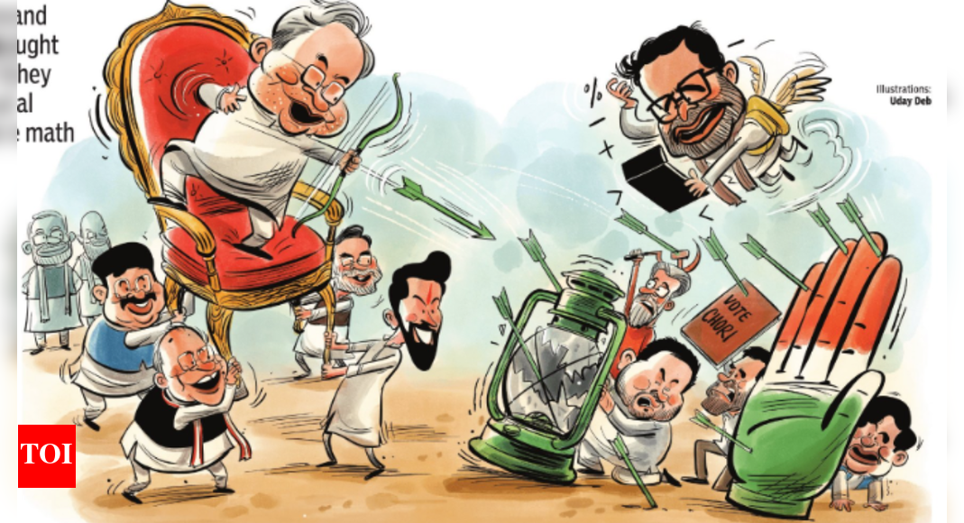 The NDA secured a decisive victory in Bihar, leveraging Nitish Kumar’s local appeal and Narendra Modi’s national influence. This winning combination offered voters stability and delivery, reinforced by effective coalition management and a strong campaign against the ‘Jungle Raj’ legacy. Women voters, in particular, played a crucial role in the alliance’s success.  1 The Ni–Mo effectNitish Kumar’s local goodwill paired perfectly with Narendra Modi’s national appeal. Voters read this combo as offering stability+delivery: a CM known for roads, power and policing and a PM identified with scale, speed and organisation. The optics of parity (near 50:50 seat-sharing) and a visibly cordial equation projected ‘co-ownership’ of governance. Major projects for Bihar in the central budget and launch of welfare schemes armour-plated what was already a strong platform. Coming after wins in Maharashtra, Haryana and Delhi, the landslide in Bihar is another sign that the dip in BJP’s Lok Sabha tally was an aberration rather than a pointer to a new pattern. That Modi continues to swing polls, even those where he himself is not on the ballot, despite being at the helm for 12 years, makes for a unique case of political resilience in the age of volatile expectations.2 NDA’s art of running coalitionsThis election was a masterclass demonstration by NDA in both making and running a social and political coalition. The winning alliance expanded its tent by bringing in and even indulging Chirag Paswan with a generous seat share. In hindsight, NDA would have probably made it without Upendra Kushwaha and even Jitan Ram Manjhi. But the need for crafting a wider social coalition prevailed over maximalist calculations. The results were evident at the ground level. BJP and JDU divided seats with unusual clarity, and kept campaign discipline despite inherent contradictions. JDU operated with rare professionalism, with working president Sanjay Jha privileging winnability over sentiments and co-ordinating with BJP’s in-charge Dharmendra Pradhan to select candidates. The joint aim was to ensure district-wise compatibility among partners. This helped iron out local wrinkles. Each NDA partner brought value to the table.3 Memories of jungle rajThe misgovernance during Lalu Yadav’s tenure remained a powerful theme. Voters still remember the anarchy, corruption, brutish single caste-dominance and general non-governance under the 15-year-long ‘Lalu-Rabri Raj’. After Tejashwi Yadav was projected as CM candidate, the most prominent beneficiary of Lalu’s reign made for an easy target when NDA promised ‘Mangal Raj’. Modi and Amit Shah stuck to this theme throughout the campaign, and got, ironically, effective assistance from overenthusiastic supporters of RJD. NDA had a field day with telling voters about RJD toughies’ ‘dream’ of wielding katta (country-made pistols) and Bhaiyaa Ki Satta (Tejashwi’s govt).4 Women, NDA’s better halfSchemes launched in the run-up to the contest — assistance of Rs 10,000 for members of Jeevika Self Help Group, hike in old-age pension — helped the alliance build upon the big amount of goodwill that was already there because of women quotas in jobs and local bodies, as well as educational assistance, free ration and LPG connection. Plus, there was NDA’s housing schemes, and its delivery of improved law and order. Women were among the worst sufferers of RJD’s Jungle Raj, where crimes like kidnapping and rape were rampant. Women voters seemed pretty determined not to lose the freedom they enjoyed under Nitish-led NDA. Bhojpuri songs like ‘RJD ke maal’ and ‘Ghar se utha leb’ (we will take you away even from your home), rekindled women’s fear that a RJD victory will again confine them to their homes. Reporters covering the campaign frequently came across women who not only forcefully articulated their preference for NDA, but asserted that they would ensure that their menfolk voted as they themselves did. After the two phases, pundits were split in interpreting women’s lead of 10 percentage points over males in turnout. Results leave little doubt what that big women turnout meant.5 Pouncing on MGB’s mistakesModi’s popularity and gratitude for Nitish delivering on basic governance were key factors for NDA when it came to warding off MGB’s and Prashant Kishore’s attempts to cut into the nonYadav OBCs, EBCs and upper caste votes. In fact, the sheer scale of NDA’s victory suggests that welfare schemes may have helped it take away slices of votes from at least ‘MY’ (Muslim-Yadav) women. Aggressive behaviour by many Yadavs and the alliance’s sponsorship of Osama, the son of the dreaded “gangster” politician Shahabuddin, were major mistakes by MGB. This ensured that NDA’s so-called “coalition of extremes” — EBCs and dalits at one end and upper castes at the other — remained intact.6 NDA’s nimble responsesA great example of the winning alliance’s ability to think out of the box was its huge patronage for Chhath Puja. Modi is credited with the idea by BJP, which elevated what used to be a strictly regional festival to a national celebration. This had a big impact on many Biharis, who saw this as the state acquiring a profile it never had before. GOI ran thousands of special trains for Biharis who went home for the festival, Chhath songs played at 100 railway stations across the country. Rahul Gandhi’s ill-advised criticism of Modi on this count only played into the hands of BJP.7 RJD stuck in MYThe Muslim-Yadav core vote hasn’t deserted RJD in a big way, but the very strength of this coalition put it at a disadvantage when it came to appealing to other social groups. EBCs in particular were put off by Yadav rhetoric. Because RJD’s biggest strength turned into a key vulnerability, the party lost heavily in constituencies where it needed the additional votes to make the cut. It was particularly handicapped in attracting women from outside the fold and may have, in fact, lost some women voters from its ranks to the competition. BJP may now make overtures to Yadavs, and the result will reinforce JDU’s belief that Muslims continue to have a soft spot for Nitish.8 Rahul’s misjudged focus on vote ‘chori’Rahul Gandhi’s allegations found almost no takers among voters, whose on-ground experience of EC’s SIR did not support his claims of disenfranchisement. It was a replay of his 2019 campaign theme that went hammer and tongs on Rafale, and proved to be a dud. His obsession with SIR, which became his pet theme, resulted in the loss of valuable electioneering time, which could have been far better used to focus on bread-and-butter issues. Tejashwi was forced to follow suit. Rahul drew wrong lessons from the crowds he attracted. Most people at his rallies were from MY groups. Crowds at roadshows are never a good predictor of votes. Plus, Rahul, for a while, chose to act uppity with Tejashwi. That affected the cohesion of the opposition alliance.9 Tejashwi never quite measured upHe was weighed down by the very legacy of which he has been the main beneficiary. His effort to project himself as a clean break from the RJD’s Jungle Raj past ran headlong into the fact of him being Lalu’s chosen heir and a prominent co-accused in high-profile corruption cases. Ultra-zealous supporters ensured that the link with the past was not severed in voter memory. There was also his reluctance to engage with voters on ground level on a sustained basis, something Lalu was good at during his heydays. His son’s election-time overdrive was no substitute for the toil that helped his father. Crucially, his reckless promises cut little ice with voters.10 Forward vs backward doesn’t work anymoreOnce a winning theme in Bihar’s caste politics, it has lost its force in part because upper castes have reconciled themselves to the loss of power. There’s no threat from the top for non-upper castes and that both Modi and Nitish are OBCs, was again a big plus for NDA. Congress’s attempt to make it an upper caste-versus the rest contest was destined to be a failure in an election fought on themes that cut across traditional faultlines. It did not take into account Nitish’s own credentials as a battle-hardened ‘social justice’ warrior. His govt’s decision to conduct a caste survey, with BJP fully on board, and Modi-led GOI coming round on caste-wise enumeration in the Census also blunted this MGB line of attack. There was no replay of 2015, when MGB had pounced upon RSS chief’s remark on quota, and made the election a forwards versus backwards contest.11 The Bandhan wasn’t quite MahaThe opposition alliance lacked cohesion from the very beginning. Congress hemmed and hawed on agreeing to support Tejashwi as the alliance leader. That cost alliance partners the synergy required for high-stakes battles with driven adversaries like BJP and JDU. MGB brought down the number of ‘friendly contests’, but the mistrust persisted. Plus, the last-minute projection of Mukesh Sahni, a smalltimer who is a proven turncoat, looked too opportunistic and achieved little. In fact, it gave Asaduddin Owaisi an opening to complain about Muslims being taken for granted by MGB. And RJD made a big mistake giving Congress 63 seats, when the latter’s ground presence in Bihar is thin and Rahul’s engagement with actual electioneering was fitful at best.End of ArticleFollow Us On Social MediaVideosDeadly Explosion At Nowgam Station Exposes Scale Of 360 Kg Urban Terror Cache Seized From Faridabad‘Bihar’s New MY Formula Is Mahila & Youth’: PM Modi Targets RJD-Congress After NDA’s Landslide Win‘Too Big To Fail’: South African Envoy On Trump’s G20 Boycott, Says PM Modi’s Presence Crucial‘Misa-Priyanka Ko Dickey Mein…’: Yashwant Deshmukh’s Message to RJD–Cong After NDA’s Bihar WinAir India Bombing Returns To Spotlight, CSIS Warns Canada Of New Extremist Networks And Rising RisksSix Ways Nitish Kumar Proved ‘Tiger Abhi Zinda Hai’ As NDA Registers Big Win in Bihar Assembly Polls‘Full Stop to Many Questions’ Chirag Paswan Hails PM Modi, Nitish as NDA Soars Past 200 SeatsKerala Teenager Dies in Dubai After Rooftop Fall While Trying To Take Photos of Low-Flying PlanesPakistan’s Costly Lobbying Blitz Won Access To Trump As India Faced The Harshest Tariffs, Claims NYTChilling Terror Attack Masterplan: How Medical Professionals Built A 5-Step Nationwide Bombing Plot123PhotostoriesZero sugar, big damage? The bone health impact of diet soda5 easy exercises for building strong legs5 trending white gown designs for a traditional Christian weddingRed flags men ignore: 7 physical signs that may indicate fertility issuesTyping too long? 3 exercises for stiff and painful handsShah Rukh Khan closes the year powerful and proudEgg white versus egg yolk: Which one is healthier for breakfast7 dhaba-style dal preparations to try at home5 unique attractions in America that will make you say “I can’t believe this is real”!From BF Karan Kundrra wanting to marry her right after Bigg Boss to her near-fatal injury on Khatron Ke Khiladi: Tejasswi Prakash talks about life, career and love123Hot PicksAlinagar Election ResultRaghopur Election ResultBihar Election Result 2025Gold rate todaySilver rate todayPublic Holidays NovemberBank Holidays NovemberTop TrendingLaMelo BallGiannis AntetokounmpoJoel EmbiidAidan HutchinsonNHL Trade RumorLatin GrammyDak PrescottBrazilian Bodybuilder Found DeadPercy HarvinStephen Curry