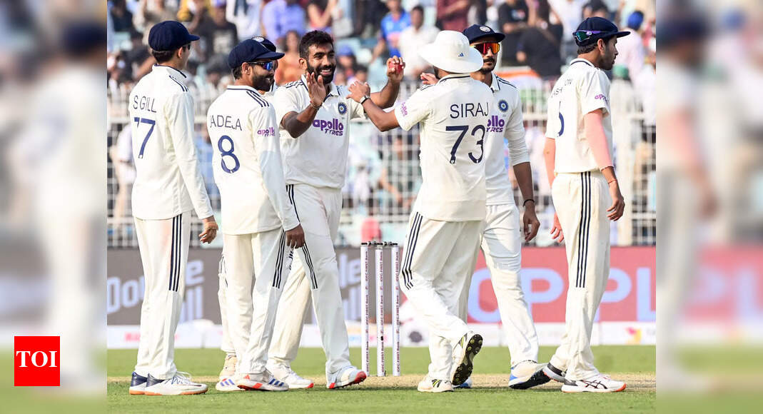 Jasprit Bumrah’s 5-for blows South Africa away as India dominate opening day at Eden Gardens