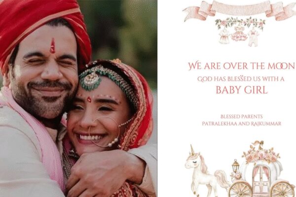 Rajkummar Rao and Patralekhaa blessed with baby girl on fourth wedding anniversary; Varun Dhawan, Sonam Kapoor, Kriti Sanon and others send warm wishes