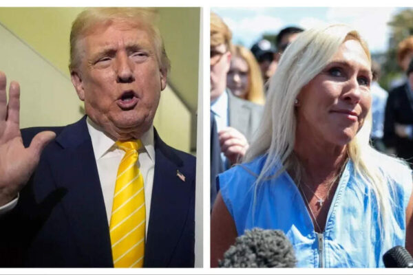 ‘Complain, Complain, Complain,’ says angry Donald Trump as he withdraws support for longtime ally Marjorie Taylor Greene who presented bill to get rid of H-1B visas