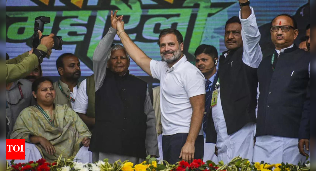 NEW DELHI: Haryana, Maharashtra, Delhi — and now Bihar.What should have been a comeback moment for the Congress-led INDIA bloc instead turned into a rout.Bihar has delivered the harshest blow yet. With the Nitish Kumar–led NDA storming past the 200-seat mark and the Congress slipping to one of its most disappointing performances in the state, the INDIA bloc’s brief post-Lok Sabha momentum has abruptly evaporated, pulling the coalition back to political reality.‘Misa-Priyanka Ko Dickey Mein…’: Yashwant Deshmukh’s Message to RJD–Cong After NDA’s Bihar WinNDA won 202 seats out of the 243-member assembly, reducing the Rashtriya Janata Dal to a historical low and Congress to single digits. This comes down to Congress’ tactical, not strategic, electoral marriages with regional parties, which often lead to chaos and confusion in the run-up to the elections.What happened in Bihar?Alliance without alignmentIn the run-up to the Bihar elections, the Mahagathbandhan allies hit their first roadblock over the seat-sharing deal. While the NDA, despite all the infighting, reached a deal, the RJD, Congress, VIP and Left parties failed to decide on seat allotment even till the eve of the first phase of the elections.In at least 11 constituencies, allies within the Mahagathbandhan — the RJD, Congress, CPI and VIP — found themselves pitted against each other, leading to what were described as “friendly fights” but which in reality ended up splitting the opposition vote.These contests, spread across Vaishali, Kahalgaon, Narkatiaganj and several other seats, reveal how coordination failures and local ambitions undermined the alliance’s broader effort to challenge the BJP-led NDA’s dominance in the state.Interestingly, Jharkhand Mukti Morcha – key partner of INDIA bloc from Jharkhand” withdrew from the Bihar contest after a stalemate over its seat-sharing deal with the INDIA bloc. “Unfortunately, JMM won’t be part of the Bihar polls despite my intentions and plans. This is only because of RJD’s ‘political’ immaturity,” JMM leader Sudivya Kumar had said after the impasse.Rahul’s Bihar missLeader of opposition in Lok Sabha Rahul Gandhi once again proved to be a flop show in the Bihar assembly election. The Congress leader’s Voter Adhikar Yatra, which he rolled out just days ahead of the election, did not prove to be a trump card.Additionally, his repeated attacks on the Election Commission and charges of “vote theft” proved to be irrelevant in Bihar politics.Following his yatra, Rahul Gandhi remained largely absent and returned to the campaign trail only on 29 October. Gandhi’s absence has become a significant issue amid a crisis within the party’s ranks, with many leaders alleging discrepancies in the distribution of tickets.Meanwhile, overwhelming women voters’ participation tilted the mandate toward the NDA, boosted by welfare schemes for women. One of the most talked-about schemes before the election was Mukhya Mantri Mahila Rozgar Yojana — Rs 10,000 assistance for women wanting to start small enterprises.Women voters took the lead in what the Election Commission of India described as Bihar’s highest-ever voter turnout, with 71.6 per cent of female electors casting their ballots compared to 62.8 per cent of men. In the first phase of voting, 69.04 per cent of women turned out to vote, well above the 61.56 per cent male turnout.The trend strengthened in the second phase, when 74.03 per cent of women voters exercised their franchise, again surpassing the 64.1 per cent turnout among men. Overall, Bihar recorded a 66.91 per cent voter turnout — the highest since the state’s first elections in 1951 — with women driving the surge in participation.The Seemanchal splitThe Mahagathbandhan’s dilemma over partnering with Asaduddin Owaisi’s AIMIM in Seemanchal also proved to be costly for the opposition alliance, as the fight between AIMIM and the Mahagathbandhan benefitted the NDA in the region. While AIMIM managed five seats in the region, the Mahagathbandhan was reduced to only nine seats.AIMIM leader Waris Pathan claimed that “RJD and the Congress are themselves responsible for the division of minority votes.”He further said that the opposition alliance was given an opportunity to come together “by seeking only six seats from the Mahagathbandhan, but they refused”.No cadre for CongressIn the run-up to the elections, cracks within the Congress Bihar unit also resurfaced. Rebel Congress leaders, including several MLAs, staged protests for being denied tickets.These leaders demanded the immediate replacement of the party’s Bihar in-charge Krishna Allavaru with a ‘political’ person.After the Bihar polls, the next challenges for INDIA alliance awaits in the form of West Bengal, Assam and Tamil Nadu assembly election. Now, it will be interesting to see how the opposition bloc.End of ArticleFollow Us On Social MediaVideosNDA Sweeps Bihar, Nitish Kumar Prepares for 10th CM Oath; A Look Back at ‘Sushasan Babu’s’ JourneyPiyush Goyal Says India Ready For WTO Leadership, Rejects Reform Agendas Pushed By Developed NationsJ&K Police Confirm 9 Killed in Nowgam Blast After Explosives Recovered From Faridabad Blows UpPM Modi Predicts Major Congress Split After NDA’s Bihar Win And Warns Allies Of Growing Instability‘Bengal Is Far-Fetched…’ Bengal Minister Shashi Panja Hits Back at PM Modi’s Jungle Raj Jibe‘Very Bleak Message To World’: South Africa Envoy Condemns Delhi Blast And Seeks Joint Action“All options open…” Piyush Goyal on ongoing India-Canada talks after two rounds of discussionsUN Must Reform Now: India Demands Expansion of Both Permanent And Non-Permanent UNSC Member StatesDeadly Explosion At Nowgam Station Exposes Scale Of 360 Kg Urban Terror Cache Seized From Faridabad‘Bihar’s New MY Formula Is Mahila & Youth’: PM Modi Targets RJD-Congress After NDA’s Landslide Win123PhotostoriesHow to raise kids who don’t give up easilyJaipur Installs Giant Air-Cleaning Towers as AQI Nears 200—Will They Really Help?Leading ladies who turned debut hits into overnight stardom10 dog breeds that are kid friendlyThe best book genres for kids to boost brain developmentRaising Kids Who Love Learning (Not Just Getting Good Grades)Cute baby nicknames inspired by colorsFrom film stars to business leaders five Bollywood women shaping empires outside cinema7 lesser-known health benefits of drinking 1 glass of okra water with a tablespoon of lemon juice for a monthBudget-friendly ways to create a child’s own space even in a small home123Hot PicksAlinagar Election ResultRaghopur Election ResultBihar Election Result 2025Gold rate todaySilver rate todayPublic Holidays NovemberBank Holidays NovemberTop TrendingLaMelo BallGiannis AntetokounmpoJoel EmbiidAidan HutchinsonNHL Trade RumorLatin GrammyDak PrescottBrazilian Bodybuilder Found DeadPercy HarvinStephen Curry