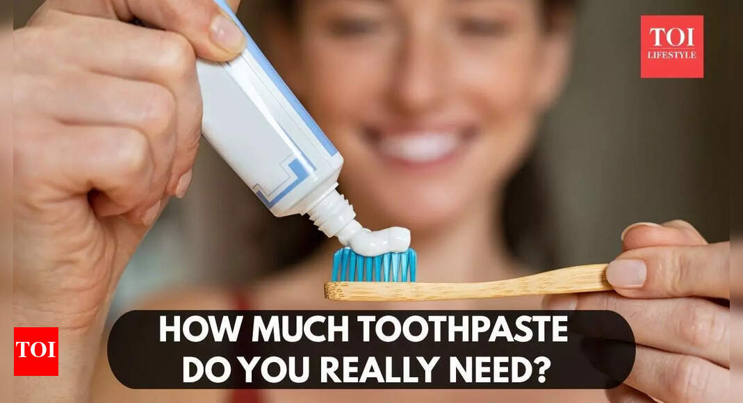 How much toothpaste do you really need at every age, dentist reveals |
