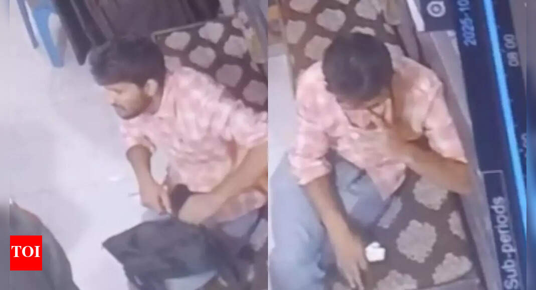 Delhi car blast probe: New CCTV footage shows ‘bomber’ Umar at Faridabad shop