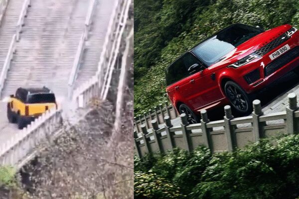 Chinese SUV tries Range Rover’s viral stunt: Watch Epic fail!