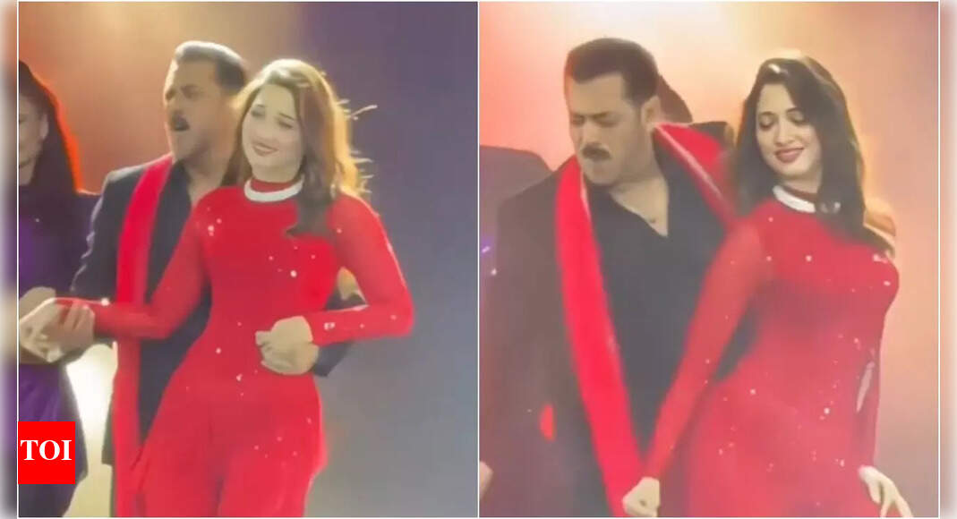 Salman Khan’s ‘Dil Diyan Gallan’ performance with Tamannaah Bhatia receives criticism; netizens say he is ‘out of energy’