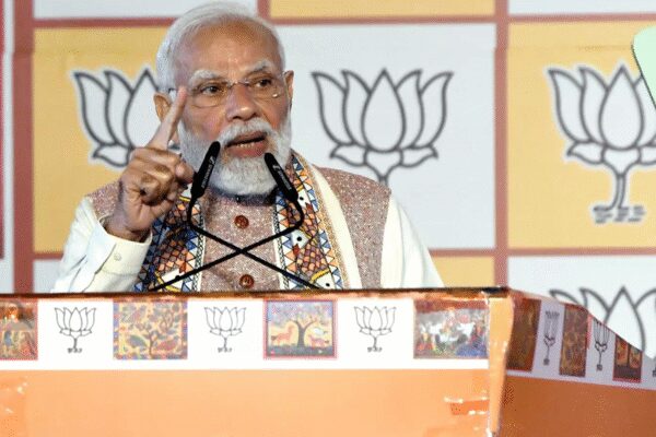Prime Minister Narendra Modi criticized Tejashwi Yadav without naming him, referencing the RJD leader’s vow to discard the Waqf Amendment Act if his alliance won in Bihar. Modi stated that the people of Bihar rejected this “communal poison” and chose development, following the NDA’s victory in the state assembly elections. PM Narendra Modi NEW DELHI: Prime Minister Narendra Modi on Saturday took a swipe at Tejashwi Yadav without naming him, recalling the RJD leader’s earlier remark on what would happen to the Waqf Amendment Act if the opposition Mahagathbandhan came to power in Bihar. PM Modi’s comments came a day after the Mahagathbandhan suffered a heavy defeat in the Bihar assembly elections, with the ruling NDA sweeping the state. Tejashwi Yadav was the opposition alliance’s chief ministerial candidate.“In Bihar, public land was frequently encroached upon and converted into Waqf property. We have seen a similar situation in Tamil Nadu, where even centuries-old villages were declared as Waqf,” the prime minister said in Surat, in his home state of Gujarat, while addressing members of the Bihar community.He added that encroachments of public land by the Waqf Board were the reason the government introduced reforms to the Waqf law.“A leader who is now out on bail, along with his allies, would tear up copies of the law and claim they would never allow it in Bihar. But the people of Bihar rejected this communal poison completely and chose the path of development,” PM Modi said, referring to Tejashwi Yadav, who — along with members of his family — is out on bail in the alleged land-for-jobs money laundering case. At a public rally in the Muslim-dominated Katihar district on October 26, Yadav had vowed that if the Mahagathbandhan came to power, the Waqf Amendment Act would be “thrown into the dustbin.”The RJD leader’s comments came a day after a controversy triggered by party MLA Qari Sohaib, who had declared that the legislation would be “torn apart” if Tejashwi became chief minister.The Waqf (Amendment) Act was passed by Parliament in April. While the ruling BJP-led NDA has described the law as a step toward transparency and an instrument to empower backward Muslims and women in the community, the opposition had argued that it infringes upon the rights of Muslims.On September 15, the Supreme Court, stayed a few key provisions of the law while upholding its constitutionality.About the AuthorTOI News DeskThe TOI News Desk comprises a dedicated and tireless team of journalists who operate around the clock to deliver the most current and comprehensive news and updates to the readers of The Times of India worldwide. With an unwavering commitment to excellence in journalism, our team is at the forefront of gathering, verifying, and presenting breaking news, in-depth analysis, and insightful reports on a wide range of topics. The TOI News Desk is your trusted source for staying informed and connected to the ever-evolving global landscape, ensuring that our readers are equipped with the latest developments that matter most.”Read MoreEnd of ArticleFollow Us On Social MediaVideosEAM Jaishankar, Russian FM Lavrov To Hold Talks In Moscow On Nov 17 Ahead Of Putin’s India TripAir Marshal AK Bharti Reveals Why India Ended Operation Sindoor After Achieving Its Core ObjectiveWTO DG Okonjo-Iweala Lauds India’s Trade Strategy, Calls For Multilateral LeadershipPakistan Rejects Taliban Narrative And Says Rising Terror From Afghan Soil Can No Longer Be IgnoredNDA Sweeps Bihar, Nitish Kumar Prepares for 10th CM Oath; A Look Back at ‘Sushasan Babu’s’ JourneyPiyush Goyal Says India Ready For WTO Leadership, Rejects Reform Agendas Pushed By Developed NationsJ&K Police Confirm 9 Killed in Nowgam Blast After Explosives Recovered From Faridabad Blows UpPM Modi Predicts Major Congress Split After NDA’s Bihar Win And Warns Allies Of Growing Instability‘Bengal Is Far-Fetched…’ Bengal Minister Shashi Panja Hits Back at PM Modi’s Jungle Raj Jibe‘Very Bleak Message To World’: South Africa Envoy Condemns Delhi Blast And Seeks Joint Action123PhotostoriesMold Toxicity: How to recognize its symptoms that appear like a common cold7 phrases parents can say instead of ‘No’ to kidsExclusive – Bigg Boss 19: Mridul Tiwari reacts to his eviction, calls Farrhana Bhatt ‘toxic’ and ‘evil’, and comments on Amaal Mallik’s image being ‘white-washed’Animal protein vs plant protein: Which is best for meeting the body’s nutritional needs?10 phrases parents should never tell a childHow to grow juicy beetroot in pots for a blooming balcony gardenAkshaye Khanna, Annu Kapoor to Swara Bhasker: How online frauds tricked these Bollywood celebrities out of lakhsHow to rewear your wedding lehenga this wedding seasonThe ideal bedtime routine order for school-age kidsMassive infrastructure push: Ahmedabad to get three lifeline flyovers by 2026123Hot PicksAlinagar Election ResultRaghopur Election ResultBihar Election Result 2025Gold rate todaySilver rate todayPublic Holidays NovemberBank Holidays NovemberTop TrendingCarey Price WifeArjun TendulkarGiannis AntetokounmpoDubai Prince Sheikh Hamdan Net WorthJoel EmbiidAidan HutchinsonNHL Trade RumorLatin GrammyDak PrescottPercy Harvin