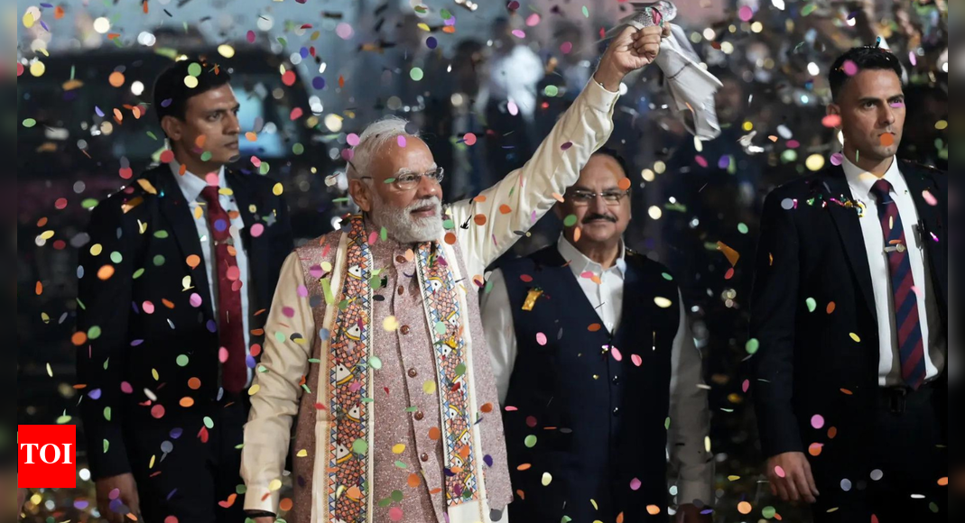 Bihar’s political landscape has dramatically shifted as the BJP, once an outsider, has emerged as the dominant force, securing its highest-ever assembly seats.  This rise, built over decades through patient groundwork and social engineering, has redefined the state’s power dynamics, potentially eclipsing Nitish Kumar’s long-held influence and signaling a new era of BJP-led governance. PM Modi (PTI photo) NEW DELHI: Amit Shah’s pre-poll boast – “We will win more than 160 seats… It can be 180 also” – sounded-like a typical campaign bravado, the verdict proved otherwise. The NDA did not just meet expectations. It blew past them, finishing at 202 seats. With this sweeping mandate, one storyline stood above all: the BJP emerged as the single largest party in Bihar, securing 89 seats – its highest tally ever in the state assembly.Legacy deficitThis rise has taken decades to shape. For years, Bihar was defined by the dominance of socialist and Mandal-era forces led by leaders like Lalu Prasad Yadav and later Nitish Kumar. The BJP, despite expanding nationally, had little organic ground in the state. It lacked historical roots, caste-led influence and a natural voter identity in a state where politics was built more on community loyalties than ideology.So the party chose patience.    Behind-the scenes build-upThe BJP stayed behind the scenes and allowed Nitish Kumar — the face of “sushasan babu” — to remain the mascot of reform and governance. While Nitish held the chair and the credit, the BJP quietly built its booth networks, expanded OBC outreach, infiltrated and weakened RJD’s voter base, and steadily infused ideological presence into a state long driven by personality-centric politics revolving around Lalu and Nitish.BJP’s social engineering strategy in Bihar, largely driven under the leadership of Prime Minister Narendra Modi, appears to have paid off — including in the Muslim-dominated Seemanchal region, where voters did not hesitate to support the BJP-NDA alliance.The Muslim electorate, traditionally seen as outside BJP’s fold and often viewed as a disadvantage for the saffron party, showed a noticeable shift this time.2025: Outgrowing the dependency narrativeThe real inflection came in 2020, when the BJP, for the first time, outscored its senior ally JD(U), winning 74 seats compared to JD(U)’s 43. Yet it still supported Nitish as chief minister, signalling endurance over instant glory.This election made the transformation official. During seat negotiations, the BJP secured 101 seats, the same as JD(U), positioning itself as an equal partner and ending the long-held narrative of Nitish-led JD(U) as the “big brother.” The results confirmed what the groundwork had hinted at: the BJP had outgrown its dependency narrative.Will Nitish continue as CM?However, Nitish Kumar also made an impressive comeback — rising from 43 seats in the previous election to 85 this time, just behind the BJP. Yet his indispensability may not look the same anymore. With its partners, the NDA nearly touches majority on its own: the BJP’s 89 seats, LJP (RV)’s 19, HAM’s 5 and RLM’s 4 total 117 seats, only a few short of the required majority. The remaining gap could potentially be bridged through talks with nine Independent candidates who are not aligned with either camp.A big question now emerges over who will be projected as the chief ministerial face for the BJP, especially when it comes to placing complete trust in Nitish Kumar – a leader who has built an unmatched reputation for switching sides, often described as practising “weatherproof politics.”Over the past decade, he has moved between alliances with a precision almost unique in Indian politics. He walked out of the BJP in 2013 just as Narendra Modi was rising on the national stage, partnered with the RJD to form a grand alliance, switched back to the BJP, returned to the RJD camp, and then again shifted to the NDA. The pace and timing of these shifts have kept observers guessing for years.Nitish: The constant switchIt was Nitish who first worked toward bringing opposition parties together under what eventually became the INDIA bloc. But before the idea could fully mature, he stepped away and returned to the NDA. This is why a familiar phrase keeps resurfacing in Bihar’s political chatter: “Nitish sabke hain.” Today, once again, he stands with the NDA to take on the very bloc he helped shape.Despite these repeated shifts, the BJP has usually not pressed hard on trust issues with JD(U), largely because Nitish’s “sushasan babu” image has been politically valuable in Bihar. Even after outscoring JD(U) in 2020, the BJP continued to back Nitish as chief minister. But now, with greater strength and momentum, a new question arises: will the BJP once again settle for a secondary role, or assert itself and claim the lead?When asked who would be chief minister, Amit Shah kept the answer open: “Who am I to decide it? NDA partners will decide who will be the next Bihar CM.” Although the NDA publicly supports Nitish Kumar, the BJP has avoided formally projecting him as its chief ministerial face, keeping room for negotiation.The psychologist shiftNitish Kumar’s political shifts — from BJP to RJD and back, then back again — may have generated headlines, but beneath those dramatic alliance flips, the BJP was slowly becoming indispensable to Bihar’s power structure. Nitish remained the face, but BJP became the framework.The turning point is not just numerical; it is psychological. For decades, Bihar politics revolved around the Lalu-Nitish axis. Today, it revolves around the BJP’s bargaining weight. The Mahagathbandhan’s collapse, especially RJD’s reduction to 25 seats and Congress winning only 6 out of 61 it contested, underlined that shift.From outsider to power centreBJP veteran Lal Krishna Advani, who was arrested in Samastipur during his iconic Ram Mandir “Rath Yatra” on the orders of then-chief minister Lalu Prasad Yadav — a moment can be viewed as Bihar unwelcoming of the BJP. Now, the saffron party stands in sharp contrast to the party’s present position, where it holds the strongest hand inside the state’s ruling coalition. This transformation marks one of the most significant slow-burn political realignments in recent political history.In the end, Bihar 2025 isn’t just about who will be chief minister. It’s about who now shapes the state’s political centre of gravity. And for the first time in three decades, that person may no longer be Nitish Kumar — but the BJP itself.End of ArticleFollow Us On Social MediaVideos‘Abandoned Tribals To Their Fate’: PM Modi Accuses Congress Of Neglecting Tribal CommunitiesCDS General Anil Chauhan Highlights Inter-Service Jointness And Integration In Op SindoorEAM Jaishankar, Russian FM Lavrov To Hold Talks In Moscow On Nov 17 Ahead Of Putin’s India TripAir Marshal AK Bharti Reveals Why India Ended Operation Sindoor After Achieving Its Core ObjectiveWTO DG Okonjo-Iweala Lauds India’s Trade Strategy, Calls For Multilateral LeadershipPakistan Rejects Taliban Narrative And Says Rising Terror From Afghan Soil Can No Longer Be IgnoredNDA Sweeps Bihar, Nitish Kumar Prepares for 10th CM Oath; A Look Back at ‘Sushasan Babu’s’ JourneyPiyush Goyal Says India Ready For WTO Leadership, Rejects Reform Agendas Pushed By Developed NationsJ&K Police Confirm 9 Killed in Nowgam Blast After Explosives Recovered From Faridabad Blows UpPM Modi Predicts Major Congress Split After NDA’s Bihar Win And Warns Allies Of Growing Instability123Photostories6 easy and science-backed snacks that fight colon cancerMold Toxicity: How to recognize its symptoms that appear like a common cold7 phrases parents can say instead of ‘No’ to kidsExclusive – Bigg Boss 19: Mridul Tiwari reacts to his eviction, calls Farrhana Bhatt ‘toxic’ and ‘evil’, and comments on Amaal Mallik’s image being ‘white-washed’Animal protein vs plant protein: Which is best for meeting the body’s nutritional needs?10 phrases parents should never tell a childHow to grow juicy beetroot in pots for a blooming balcony gardenAkshaye Khanna, Annu Kapoor to Swara Bhasker: How online frauds tricked these Bollywood celebrities out of lakhsHow to rewear your wedding lehenga this wedding seasonThe ideal bedtime routine order for school-age kids123Hot PicksAlinagar Election ResultRaghopur Election ResultBihar Election Result 2025Gold rate todaySilver rate todayPublic Holidays NovemberBank Holidays NovemberTop TrendingCarey Price WifeArjun TendulkarGiannis AntetokounmpoDubai Prince Sheikh Hamdan Net WorthJoel EmbiidAidan HutchinsonNHL Trade RumorLatin GrammyDak PrescottPercy Harvin