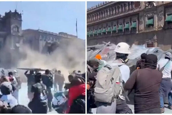 Tear gas, chaos, and straw hats: Gen Z protests erupt against drug violence in Mexico City — watch video