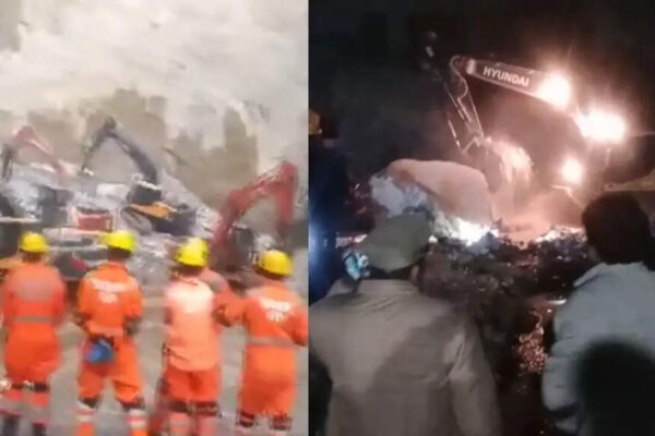 Stone quarry collapse in UP’s Sonbhadra: 1 dead, 8 feared trapped; rescue operations on