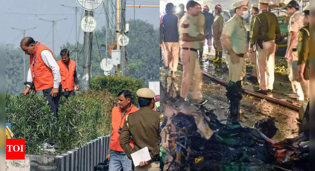 ‘These are only possessed by armed forces’: 9mm cartridges recovered at Delhi car blast site