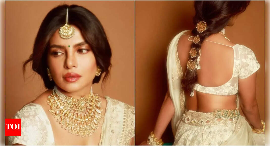 Priyanka Chopra inflame internet with stunning photos, fans crown her ‘Queen’ – See Photos