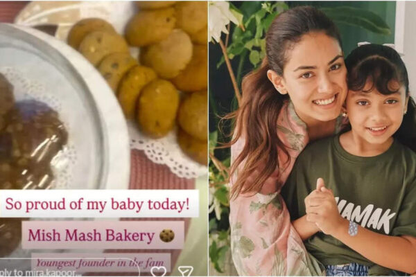 Mira Rajput proud as daughter Misha’s baking stall sells out quickly; ‘Youngest founder in the fam’
