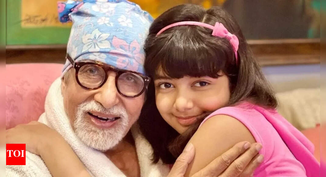 Amitabh Bachchan pens note for granddaughter Aaradhya Bachchan on her birthday: ‘Blessings on the eve of the little one’