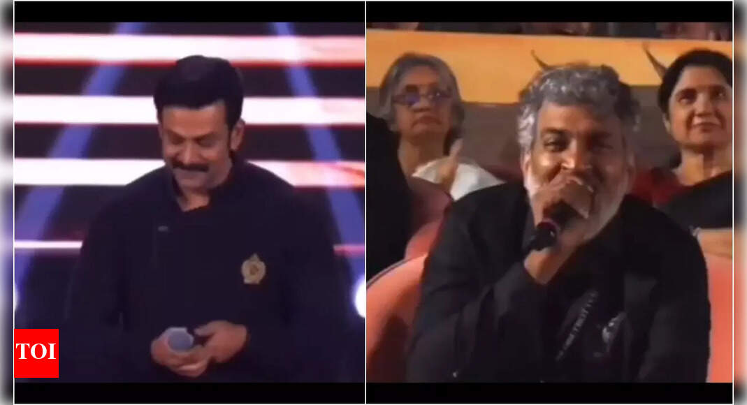 ‘Entha mashe, adipoli!; S.S Rajamouli stuns fans by speaking Malayalam; Prithviraj Sukumaran replies – Watch