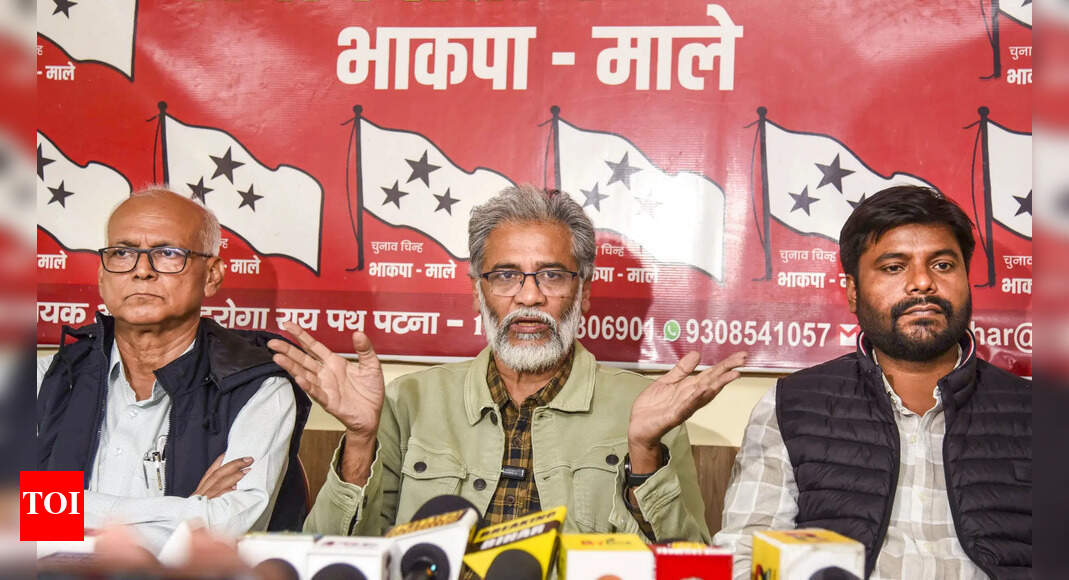 CPI(ML)L general secretary Dipankar Bhattacharya described the Bihar election results as “abnormal,” attributing them to three “experiments.” These included a Rs 10,000 transfer to women, a Special Intensive Revision of electoral rolls, and land transfers to a “corporate house.” Bhattacharya stated these actions created an uneven political playing field. CPI (ML) Liberation General Secretary Dipankar Bhattacharya (centre) NEW DELHI: Communist Party of India (Marxist-Leninist) Liberation general secretary Dipankar Bhattacharya on Sunday termed the Bihar assembly election outcome “abnormal,” claiming it was shaped by three “experiments.” According to him, these included the transfer of Rs 10,000 to women under the Mahila Rojgar Yojana, the Special Intensive Revision (SIR) of electoral rolls, and the transfer of land to a “corporate house” at a “throwaway price.”“The poll dates were not announced until all the targeted welfare schemes of the government, including the provision of Rs 10,000 for women, materialised. This is an unprecedented and unique experiment in India’s electoral history,” Bhattacharya told reporters in Patna, two days after the results were declared. The CPI(ML)L, a constituent of the Rashtriya Janata Dal (RJD)-led Mahagathbandhan, won just two of the 20 seats it contested — a sharp fall from the 12 out of 19 it secured in 2020. Overall, the three Left parties in the alliance won only three of 33 seats this time, compared to 16 out of 29 in the previous election.Speaking on SIR, Bhattacharya said the deletion of 65 lakh voters and the later addition of 3.5–4 lakh names before the polls had a “significant impact” on the result. He added that the third issue — the land transfer — had been raised by the opposition but failed to resonate with the voters, cautioning that it would “normalise the corporatisation of Bihar’s resources.”“From November 18 to 24, our candidates and party workers will go among the people as part of a feedback and public outreach exercise. We need to stop these experiments; otherwise, there will be no level-playing field in politics,” the Left leader stated. The Bihar assembly elections were held on November 6 and 11, covering 121 and 122 constituencies respectively. The ruling National Democratic Alliance (NDA) secured a sweeping victory, winning 202 of the 243 seats. The Mahagathbandhan managed just 35 seats. In 2020, the NDA and the opposition bloc had won 125 and 110 seats respectively.About the AuthorTOI News DeskThe TOI News Desk comprises a dedicated and tireless team of journalists who operate around the clock to deliver the most current and comprehensive news and updates to the readers of The Times of India worldwide. With an unwavering commitment to excellence in journalism, our team is at the forefront of gathering, verifying, and presenting breaking news, in-depth analysis, and insightful reports on a wide range of topics. The TOI News Desk is your trusted source for staying informed and connected to the ever-evolving global landscape, ensuring that our readers are equipped with the latest developments that matter most.”Read MoreEnd of ArticleFollow Us On Social MediaVideosRSS-Linked Youth Shot Dead In Punjab’s Firozpur, Probe UnderwayKerala: RSS Worker Dies By Suicide After BJP Denies Local Body Poll Ticket In Thiruvananthapuram1 Dead, Several Feared Trapped As Portion Of Stone Mine Collapses In UP’s Sonbhadra; Rescue Ops On”I have no family…” Rohini Acharya Cuts Ties With Lalu Clan, Exits Politics Post-RJD DefeatRK Singh Slams Bihar BJP Suspension, Says He Only Opposed Tickets to Criminal Candidates‘Premature to Speculate’: Tharoor Hits Back at Farooq Abdullah Over Operation Sindoor Remarks‘Nitish Still X-Factor’ Pavan Verma Decodes Why Jan Suraaj Couldn’t Break Through in Bihar PollsIndian Coast Guard Holds Massive Rescue Drill in Paradip; Focus on Coastal Preparedness’MMC’: PM Modi Mocks Congress After NDA’s Bihar Win; Calls It ‘Muslim League Maoist’ Party‘Abandoned Tribals To Their Fate’: PM Modi Accuses Congress Of Neglecting Tribal Communities123Photostories5 timeless Swami Vivekananda quotes to inspire students on their journey10 benefits of playing chess for kidsRushing to Poop right after meals? Here’s what it says about your healthCheck if you’re truly compatible: Try this birthdate numerology test for partnersAlaya F to Fatima Sana Sheikh: Top celebrity looks of the day6 reasons to consume amla, beetroot, and carrot juice for 30 days on an empty stomach5 Japanese techniques to overcome lazinessThis leading Bollywood actress was finalised as Draupadi in BR Chopra’s ‘Mahabharat’ but walked away from the iconic role for a major film break7 quotes on leadership every kid should know10 green guardians (plants) to protect your balcony from pests123Hot PicksAlinagar Election ResultRaghopur Election ResultBihar Election Result 2025Gold rate todaySilver rate todayPublic Holidays NovemberBank Holidays NovemberTop TrendingKayla NicoleArjun TendulkarVasai School MaharashtraDubai Prince Sheikh Hamdan Net WorthRCB IPL RetentionBengaluru Techie Shoes MissingUS VisaWayne Gretzkys SonDak PrescottPercy Harvin