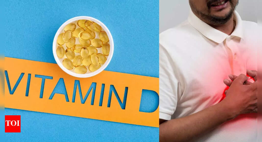 Vitamin D may reduce heart attack risk: Study highlights cardiovascular benefits |