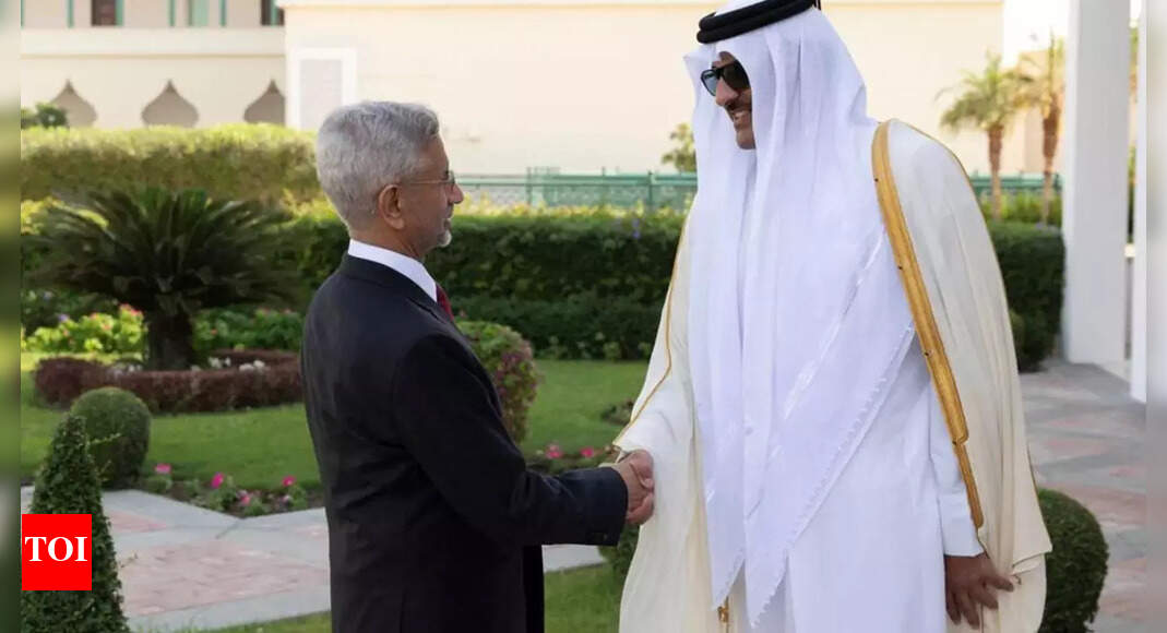 India’s External Affairs Minister S Jaishankar met Qatar’s Amir in Doha, reinforcing commitment to stronger bilateral ties and exploring new collaboration avenues. This follows Commerce Minister Piyush Goyal’s visit, which saw the launch of India’s UPI in Qatar, enhancing digital payment connectivity. Prime Minister Modi also previously reaffirmed strategic partnership commitments with the Amir, discussing regional peace efforts. . External affairs minister S Jaishankar met Qatar’s Amir Tamim bin Hamad Al Thon in Doha on Sunday to discuss strengthening bilateral ties and expanding collaboration between the two nations, following recent high-level engagements, including Prime Minister Modi’s phone conversation and commerce minister Piyush Goyal’s visit to Qatar.Jaishankar shared details of the meeting on social media platform X, stating: “Honoured to call on H H Tamim Bin Hamad, the Amir of Qatar, in Doha today. Conveyed the warm greetings of PM Narendra Modi and reiterated our commitment to stronger India-Qatar relations. Value his guidance on expanding collaboration and exploring new opportunities.”The meeting follows Union minister Piyush Goyal’s October visit to Qatar, where he met with Qatar Development Bank CEO Abdulrahman Hesham Al-Sowaidi and expressed satisfaction over Qatari businesses’ interest in Indian opportunities.Goyal co-chaired the India-Qatar Joint Commission on Economic and Commercial Cooperation meeting with Qatar’s minister of commerce and industry, Faisal bin Thani bin Faisal Al Thani.During his visit, Goyal launched India’s UPI payment system at Lulu Hypermarket in Doha, enabling seamless transactions between both countries as part of India’s global digital payment expansion strategy.In September, Prime Minister Modi and Sheikh Tamim Bin Hamad Al-Thani held a phone conversation reaffirming their commitment to the India-Qatar strategic partnership.The leaders expressed satisfaction over the continued progress in bilateral relations, particularly in trade, investment, and security cooperation areas.During the call, PM Modi voiced concern over recent Israeli strikes in Doha targeting Hamas leaders, condemning the violation of Qatar’s sovereignty.Modi appreciated Qatar’s mediation efforts in the Gaza conflict, including its work toward securing a ceasefire and facilitating hostage release.Sheikh Tamim thanked PM Modi for India’s solidarity with Qatar during the challenging period and appreciated India’s support in promoting regional peace.About the AuthorTOI News DeskThe TOI News Desk comprises a dedicated and tireless team of journalists who operate around the clock to deliver the most current and comprehensive news and updates to the readers of The Times of India worldwide. With an unwavering commitment to excellence in journalism, our team is at the forefront of gathering, verifying, and presenting breaking news, in-depth analysis, and insightful reports on a wide range of topics. The TOI News Desk is your trusted source for staying informed and connected to the ever-evolving global landscape, ensuring that our readers are equipped with the latest developments that matter most.”Read MoreEnd of ArticleFollow Us On Social MediaVideosSGPC Mulls Banning Lone Women In Pilgrim Jathas After ‘Missing’ Punjab Woman Marries Pakistani ManRSS-Linked Youth Shot Dead In Punjab’s Firozpur, Probe UnderwayKerala: RSS Worker Dies By Suicide After BJP Denies Local Body Poll Ticket In Thiruvananthapuram1 Dead, Several Feared Trapped As Portion Of Stone Mine Collapses In UP’s Sonbhadra; Rescue Ops On”I have no family…” Rohini Acharya Cuts Ties With Lalu Clan, Exits Politics Post-RJD DefeatRK Singh Slams Bihar BJP Suspension, Says He Only Opposed Tickets to Criminal Candidates‘Premature to Speculate’: Tharoor Hits Back at Farooq Abdullah Over Operation Sindoor Remarks‘Nitish Still X-Factor’ Pavan Verma Decodes Why Jan Suraaj Couldn’t Break Through in Bihar PollsIndian Coast Guard Holds Massive Rescue Drill in Paradip; Focus on Coastal Preparedness’MMC’: PM Modi Mocks Congress After NDA’s Bihar Win; Calls It ‘Muslim League Maoist’ Party123Photostories5 unsung women freedom fighters of the Indian race to Independence5 most expensive foods in the worldUnseen childhood pictures of Shraddha Kapoor with Shakti Kapoor, Siddhant, and Lata Mangeshkaryoucan’tmiss5 timeless Swami Vivekananda quotes to inspire students on their journey10 benefits of playing chess for kidsRushing to Poop right after meals? Here’s what it says about your healthCheck if you’re truly compatible: Try this birthdate numerology test for partnersAlaya F to Fatima Sana Sheikh: Top celebrity looks of the day6 reasons to consume amla, beetroot, and carrot juice for 30 days on an empty stomach5 Japanese techniques to overcome laziness123Hot PicksAlinagar Election ResultRaghopur Election ResultBihar Election Result 2025Gold rate todaySilver rate todayPublic Holidays NovemberBank Holidays NovemberTop TrendingKayla NicoleArjun TendulkarVasai School MaharashtraDubai Prince Sheikh Hamdan Net WorthRCB IPL RetentionBengaluru Techie Shoes MissingUS VisaWayne Gretzkys SonDak PrescottPercy Harvin