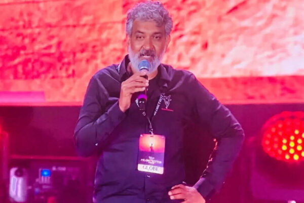 SS Rajamouli blames Lord Hanuman after technical failure at Varanasi teaser launch, triggers outrage online; fans seek public apology